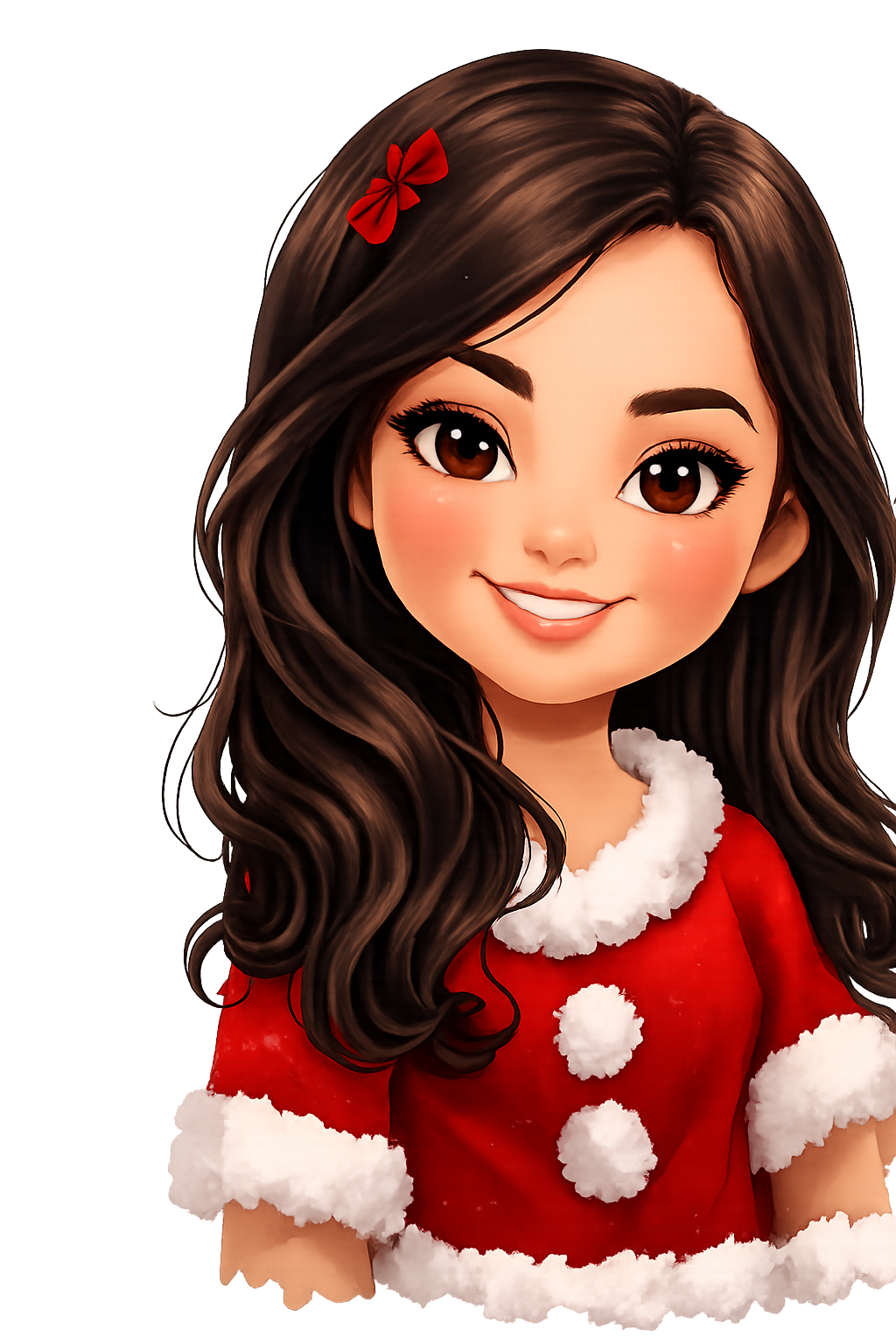 Cristina Christmas illustration